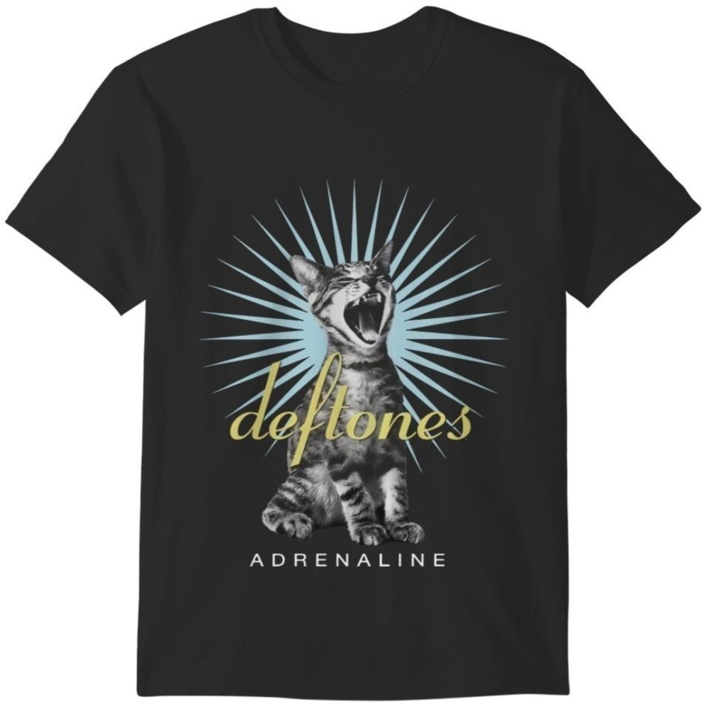 Deftones Screaming Cat T Shirt